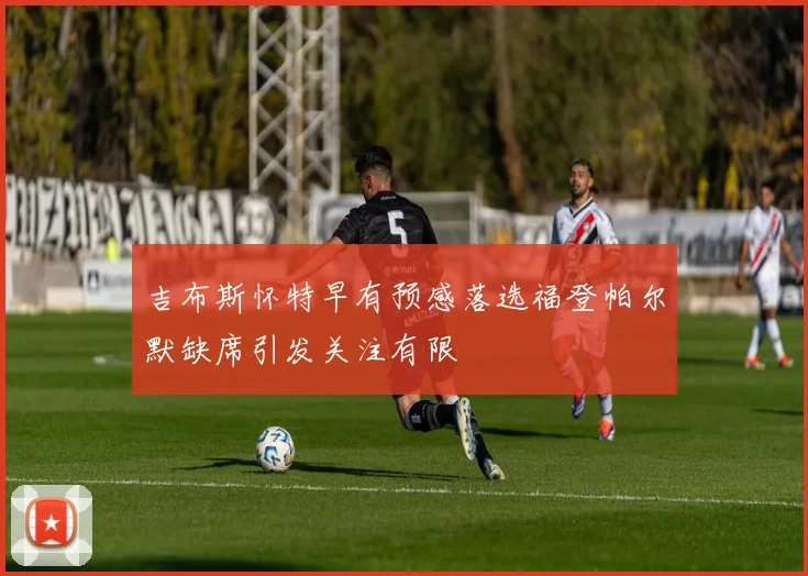 吉布斯怀特早有预感落选福登帕尔默缺席引发关注有限